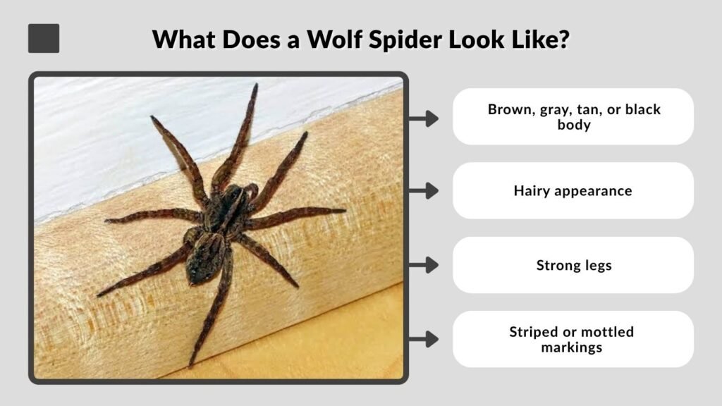 What Does a Wolf Spider Look Like?