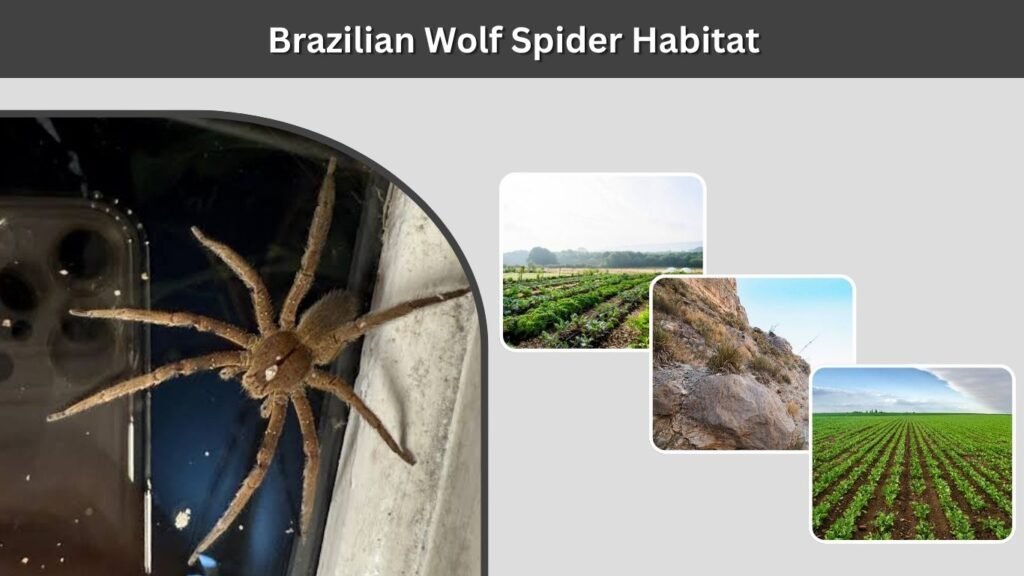Brazilian Wolf Spider Habitat