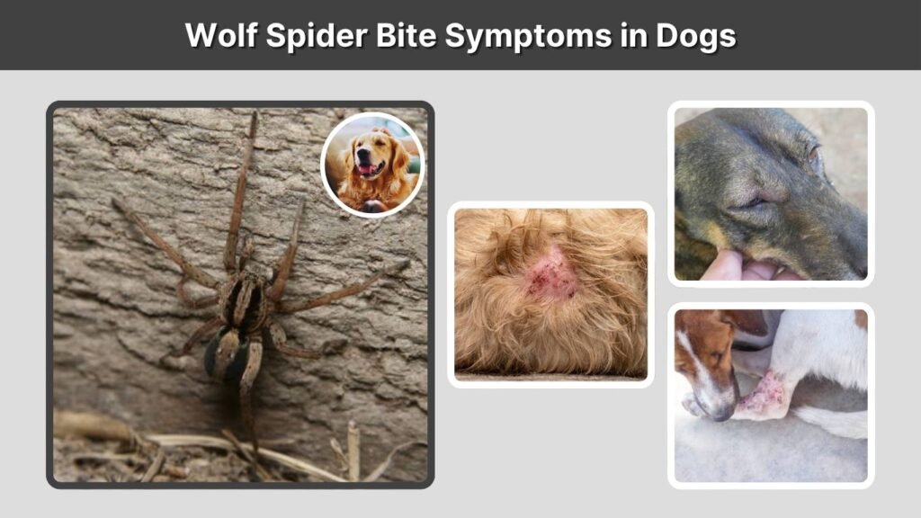 Wolf Spider Bite Symptoms in Dogs