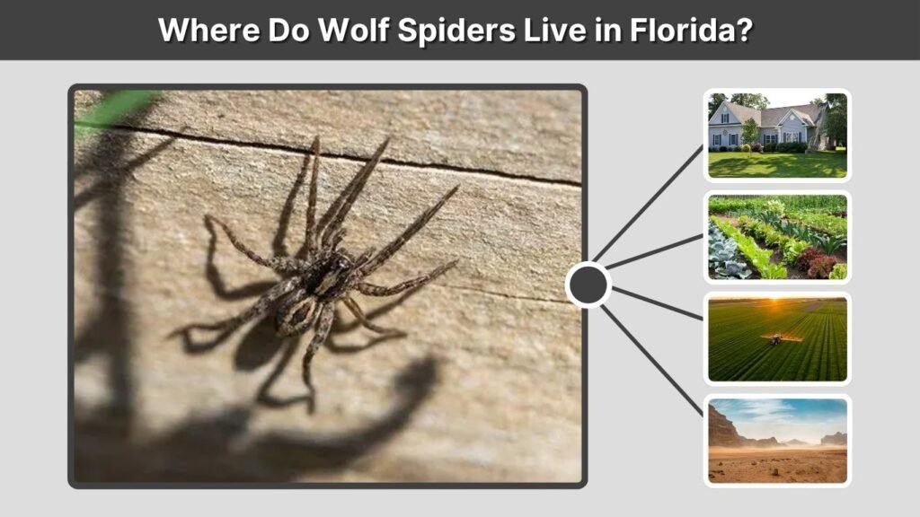 Where Do Wolf Spiders Live in Florida?