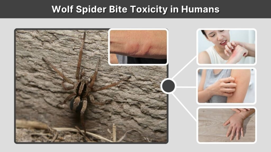 Wolf Spider Bite Toxicity in Humans