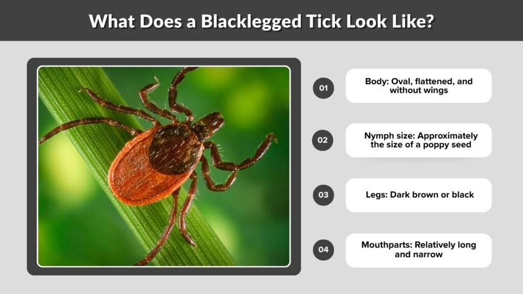 What Does a Blacklegged Tick Look Like?
