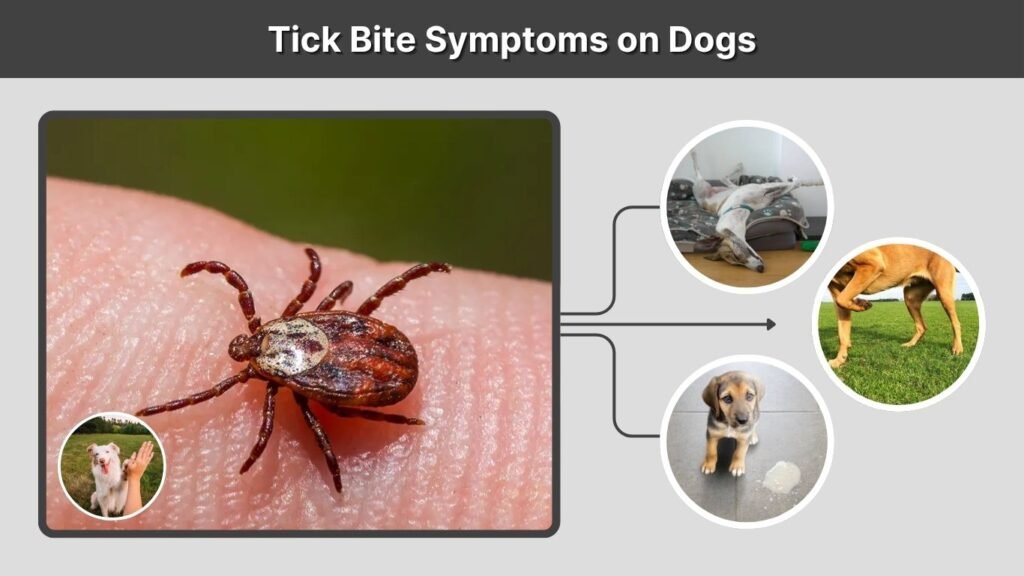 Tick Bite Symptoms on Dogs
