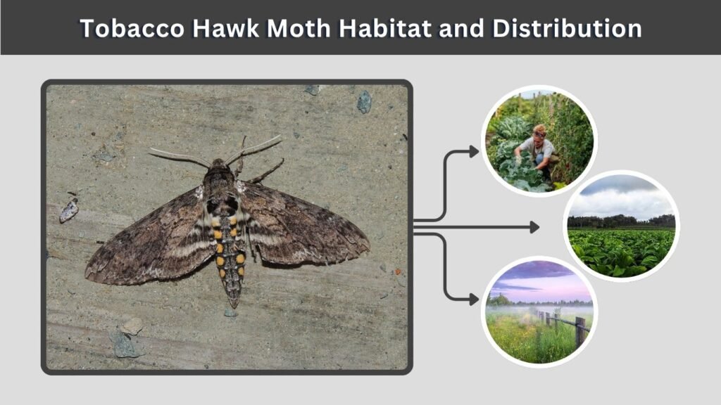 Tobacco Hawk Moth Habitat and Distribution