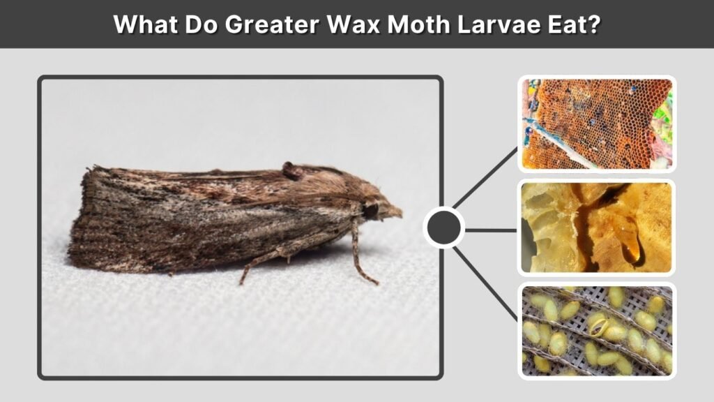 What Do Greater Wax Moth Larvae Eat?