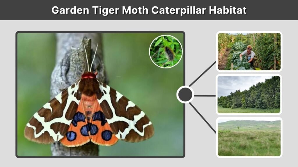 Garden Tiger Moth Caterpillar Habitat