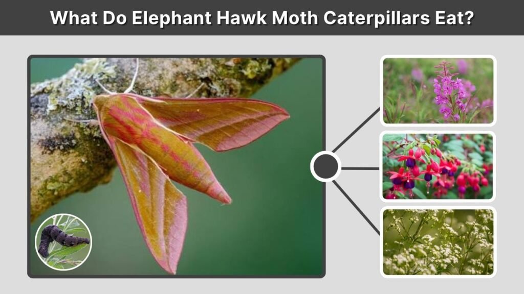 What Do Elephant Hawk Moth Caterpillars Eat?