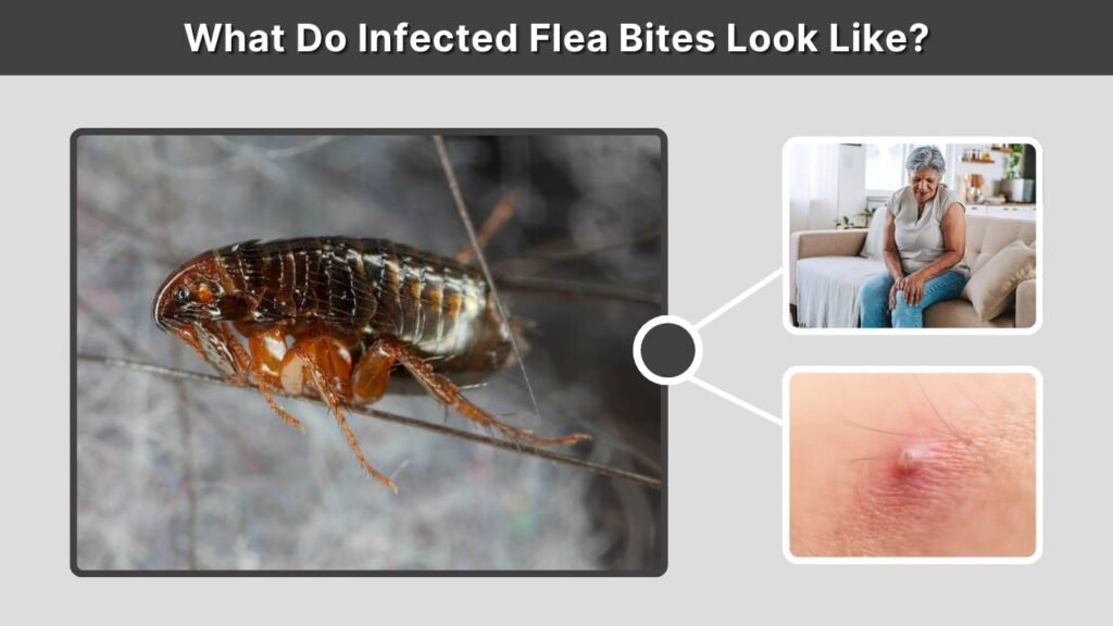 What Do Infected Flea Bites Look Like?