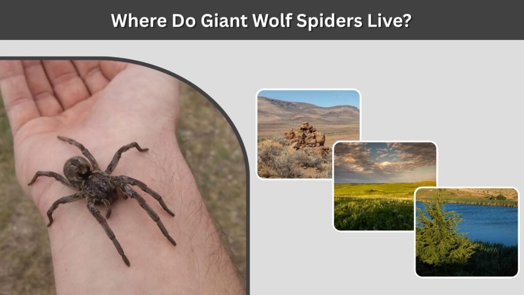 Where Do Giant Wolf Spiders Live?