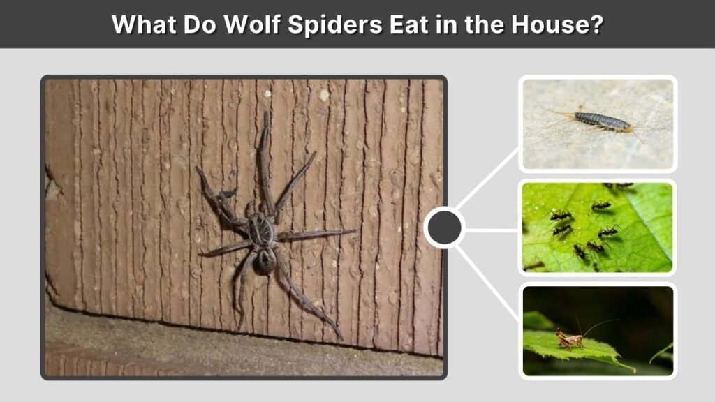 What Do Wolf Spiders Eat in the House?