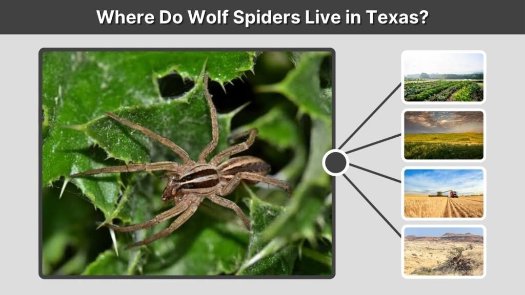 Where Do Wolf Spiders Live in Texas?