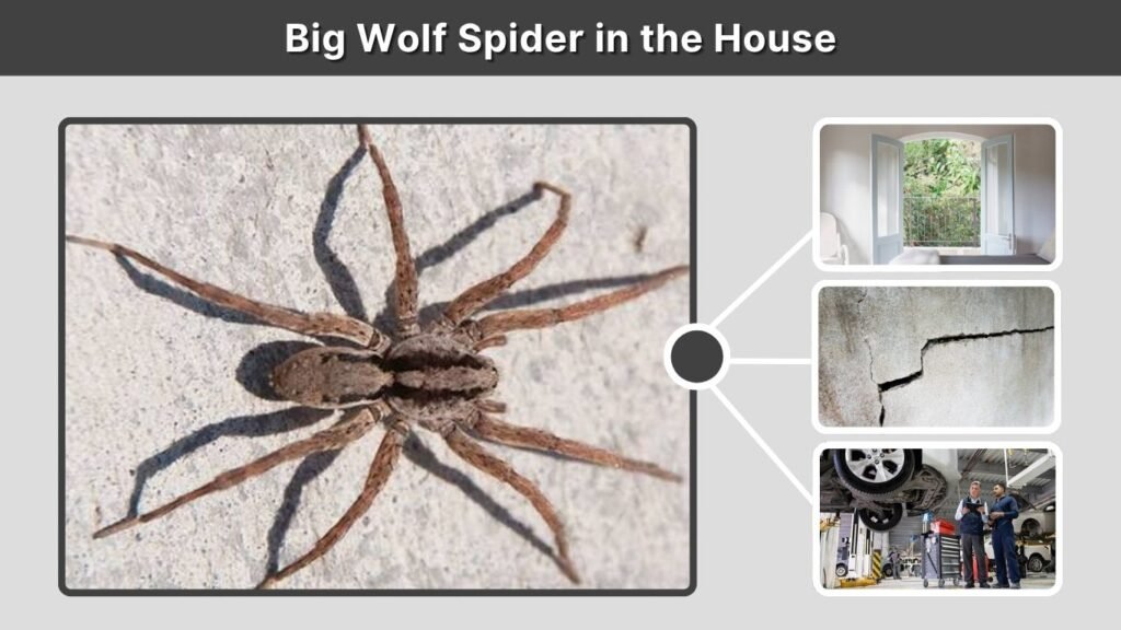 Big Wolf Spider in the House