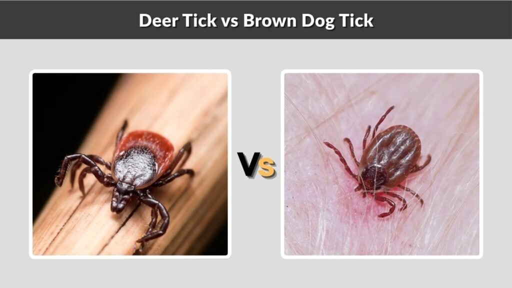 Deer Tick vs Brown Dog Tick