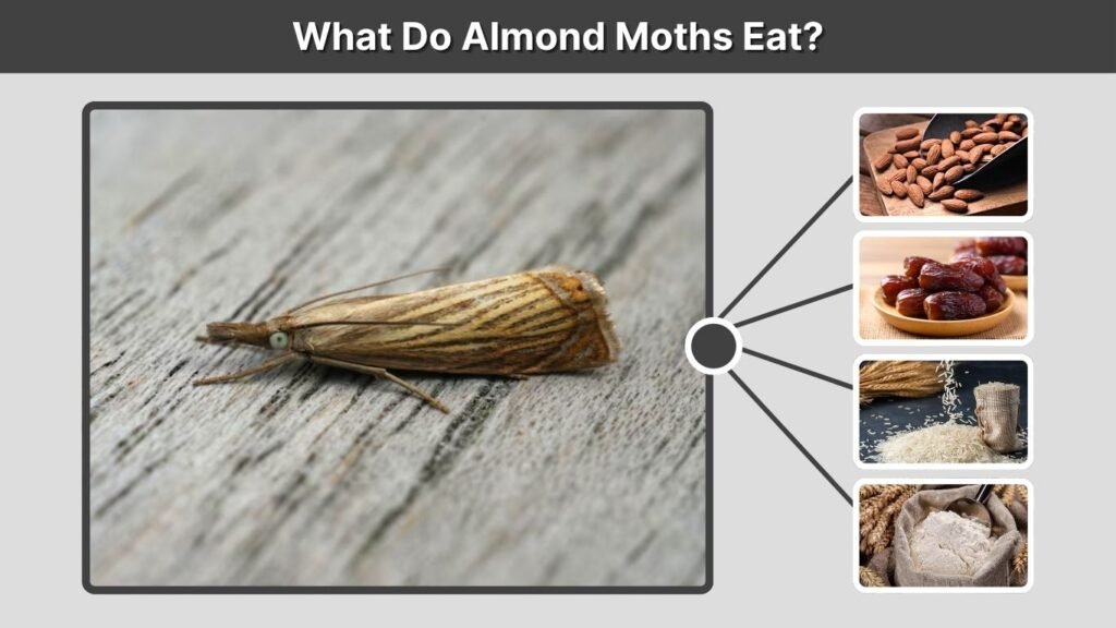 What Do Almond Moths Eat?