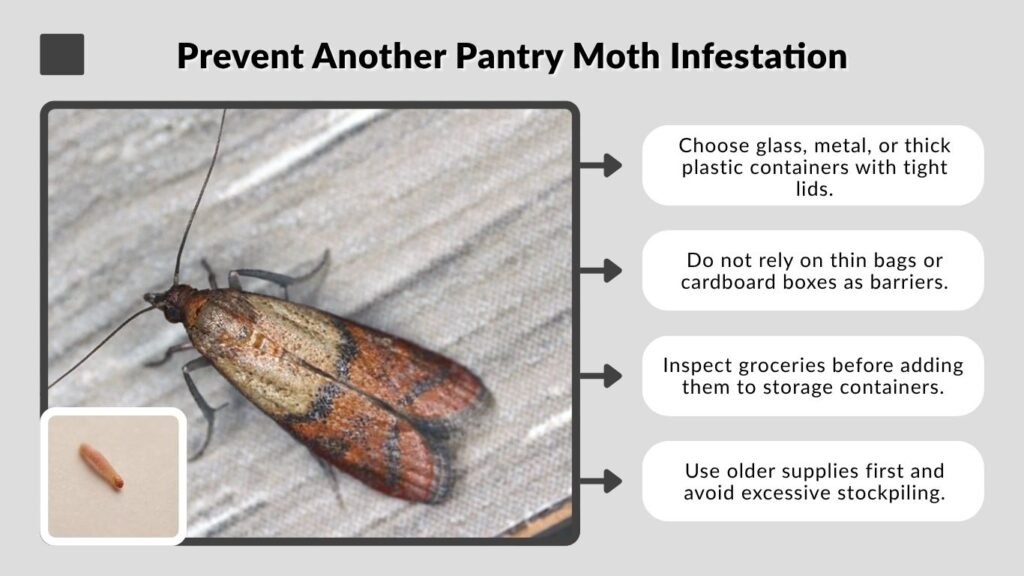Prevent Another Pantry Moth Infestation