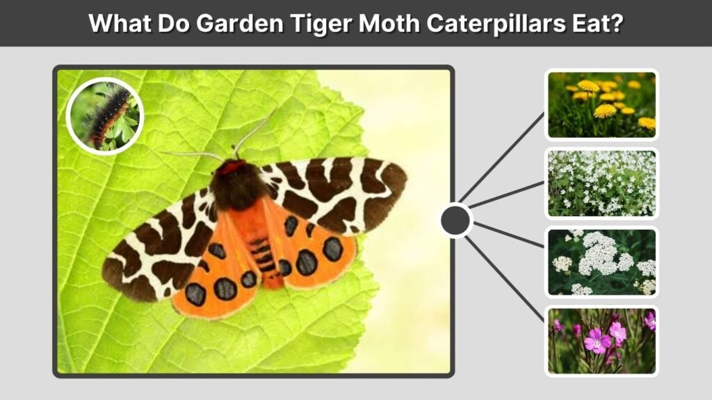 What Do Garden Tiger Moth Caterpillars Eat?