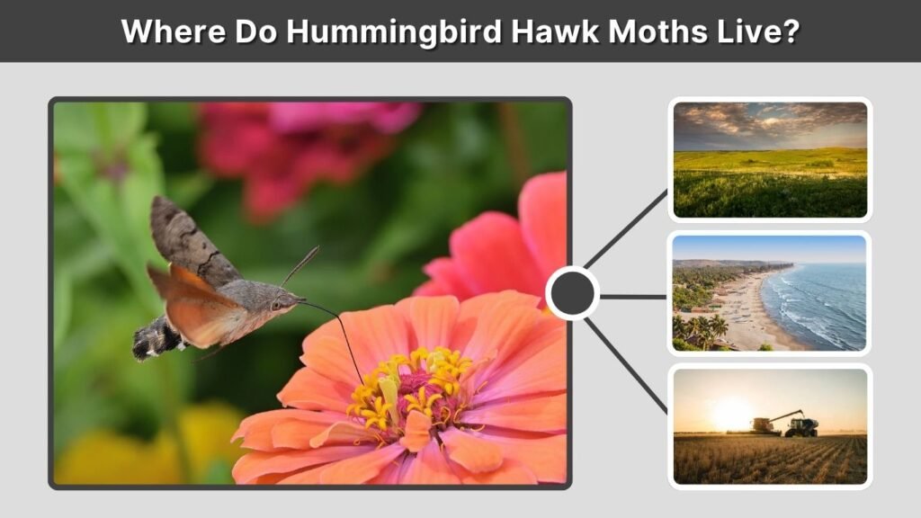 Where Do Hummingbird Hawk Moths Live?
