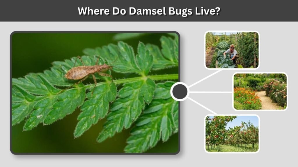 Where Do Damsel Bugs Live?