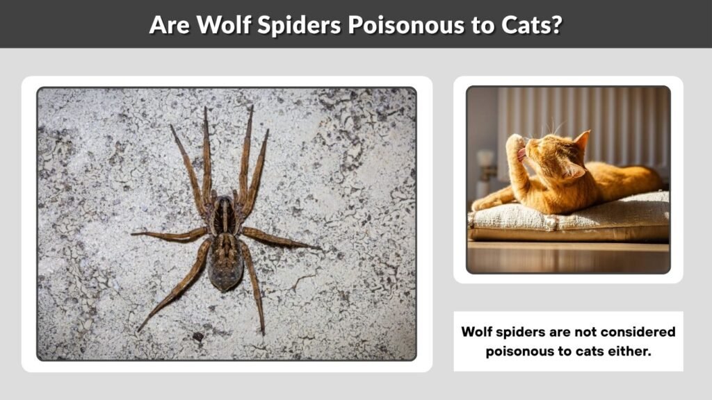 Are Wolf Spiders Poisonous to Cats?
