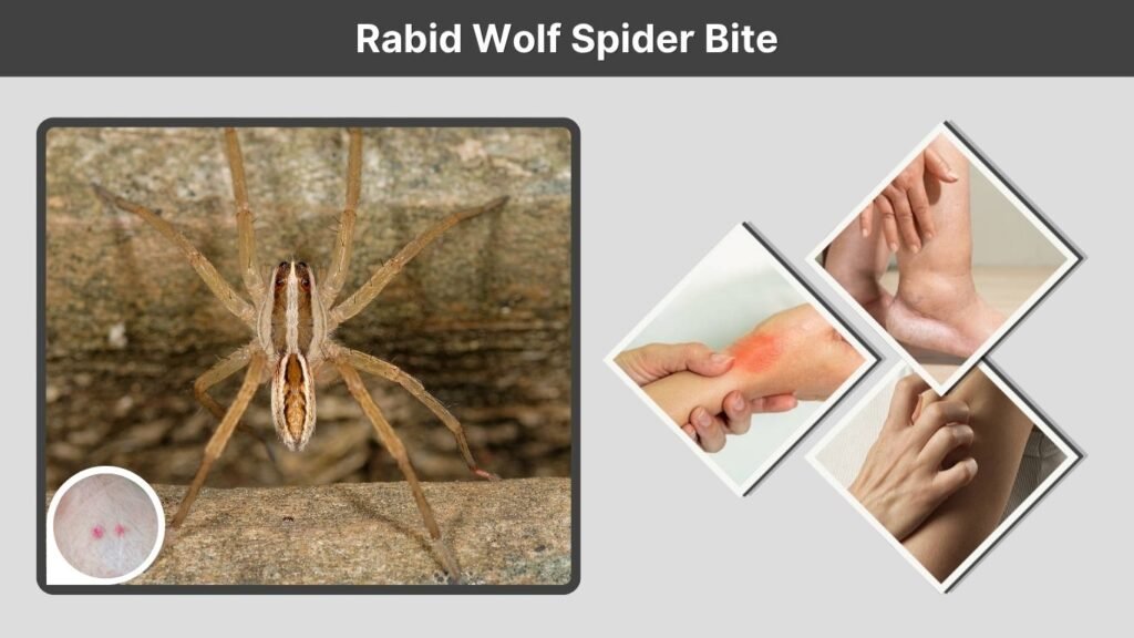Rabid Wolf Spider Bite