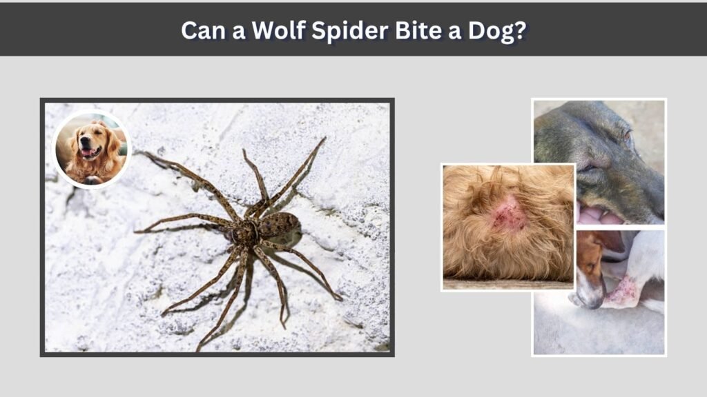 Can a Wolf Spider Bite a Dog?