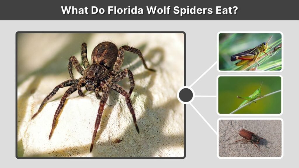 What Do Florida Wolf Spiders Eat?