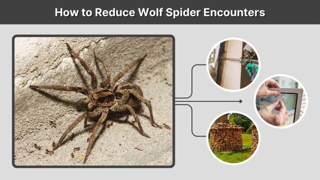 How to Reduce Wolf Spider Encounters