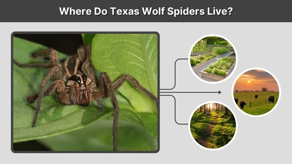 Where Do Texas Wolf Spiders Live?