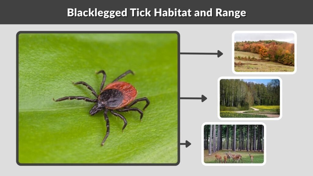 Blacklegged Tick Habitat and Range