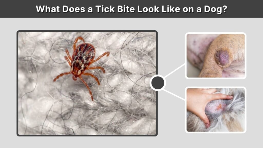 What Does a Tick Bite Look Like on a Dog?