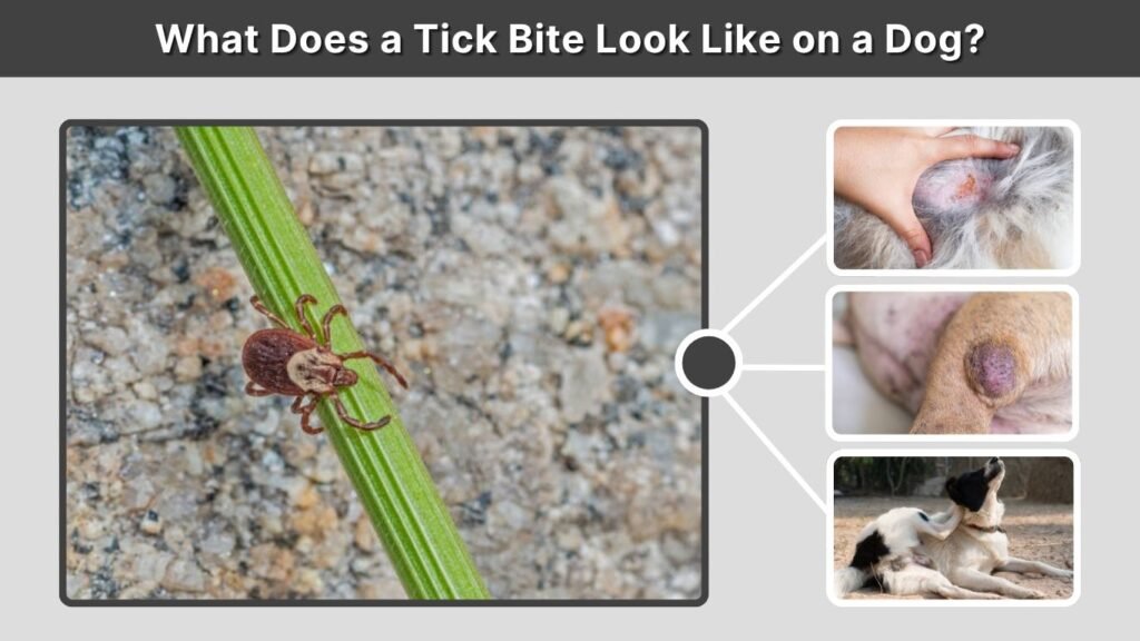 What Does a Tick Bite Look Like on a Dog?
