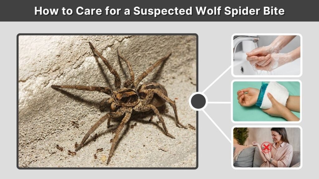 How to Care for a Suspected Wolf Spider Bite