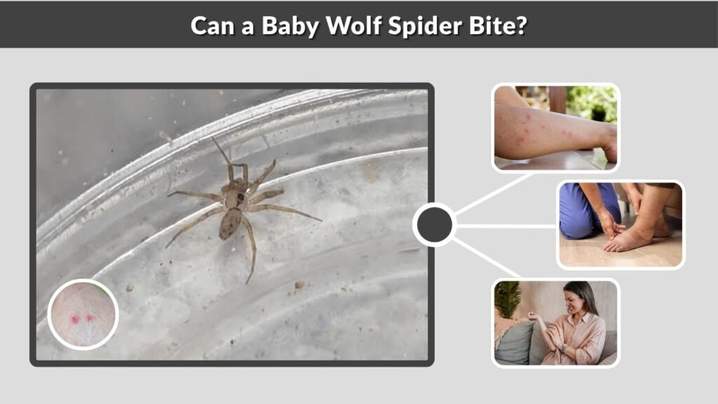 Can a Baby Wolf Spider Bite?