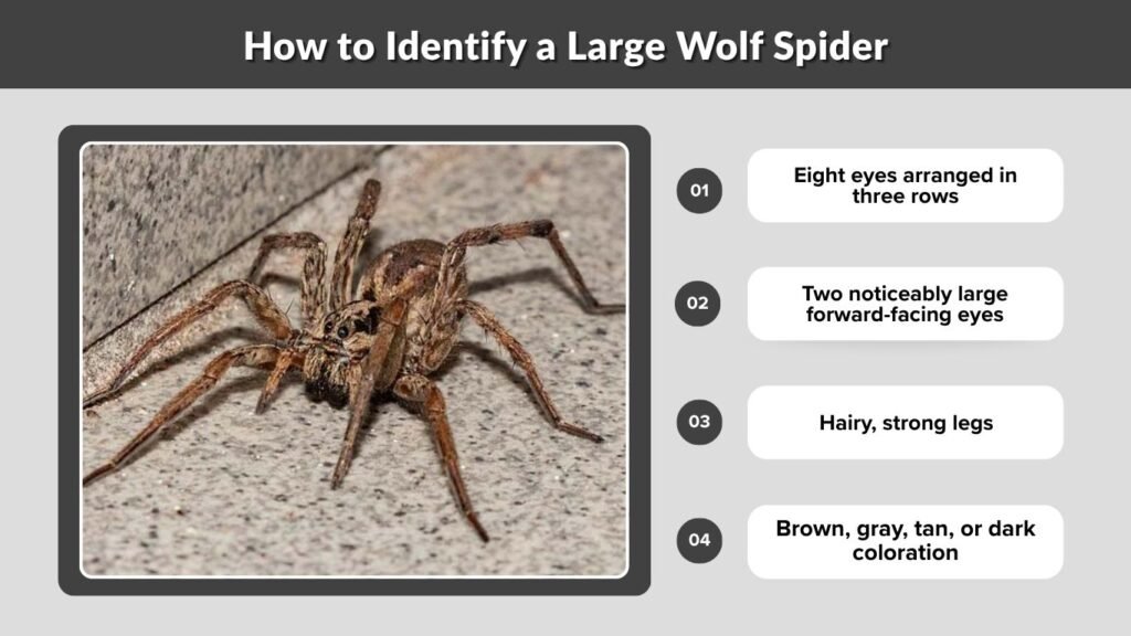 How to Identify a Large Wolf Spider