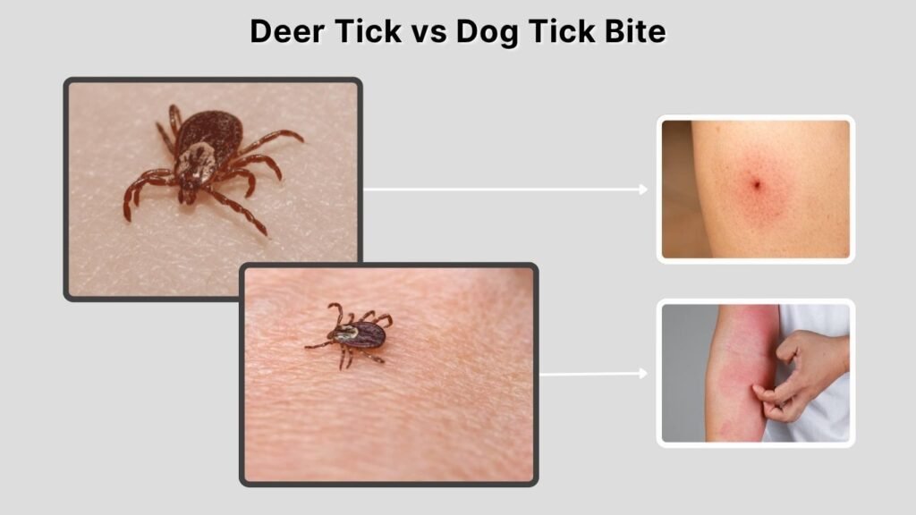 Deer Tick vs Dog Tick Bite