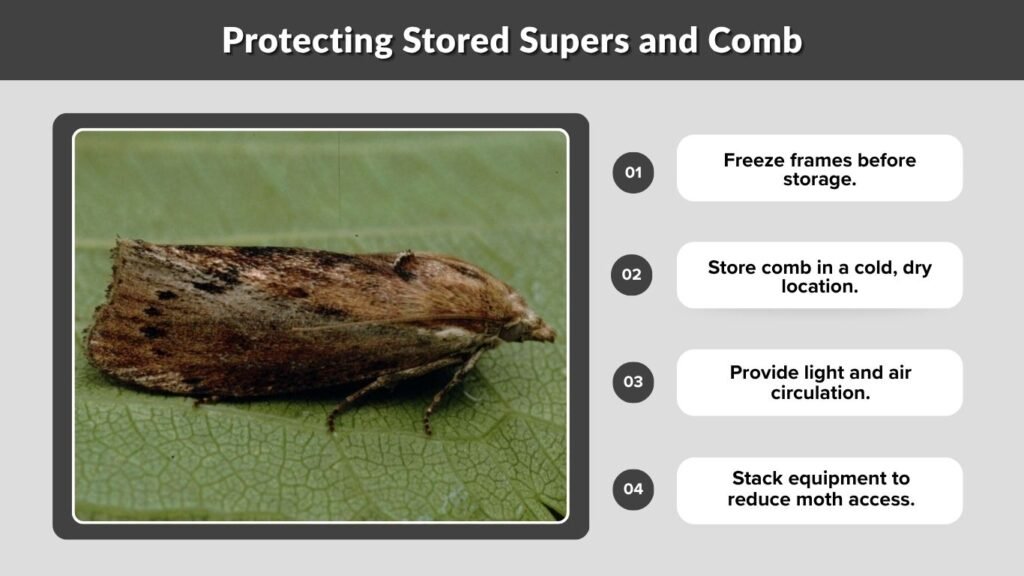 Protecting Stored Supers and Comb