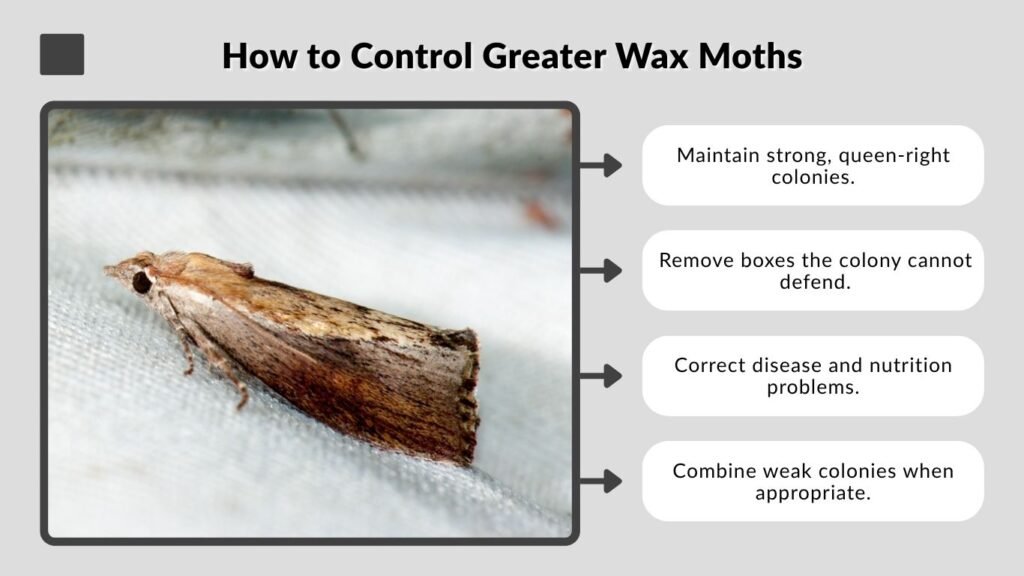 How to Control Greater Wax Moths