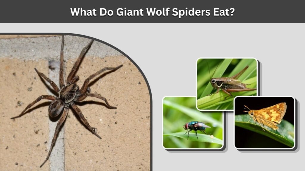 What Do Giant Wolf Spiders Eat?