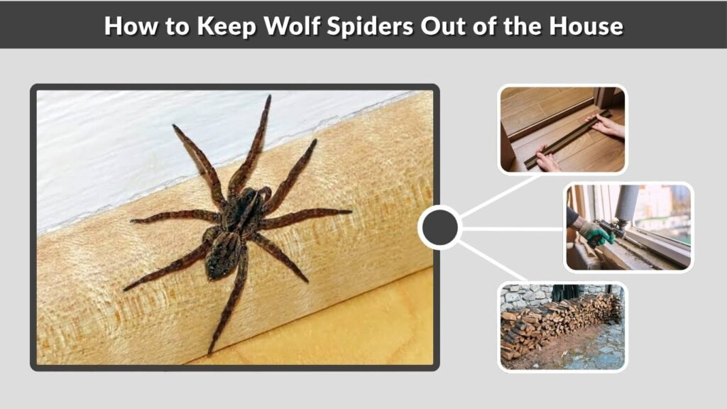 How to Keep Wolf Spiders Out of the House