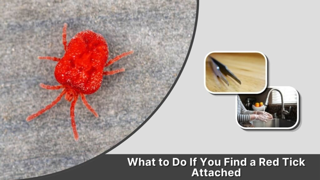 What to Do If You Find a Red Tick Attached