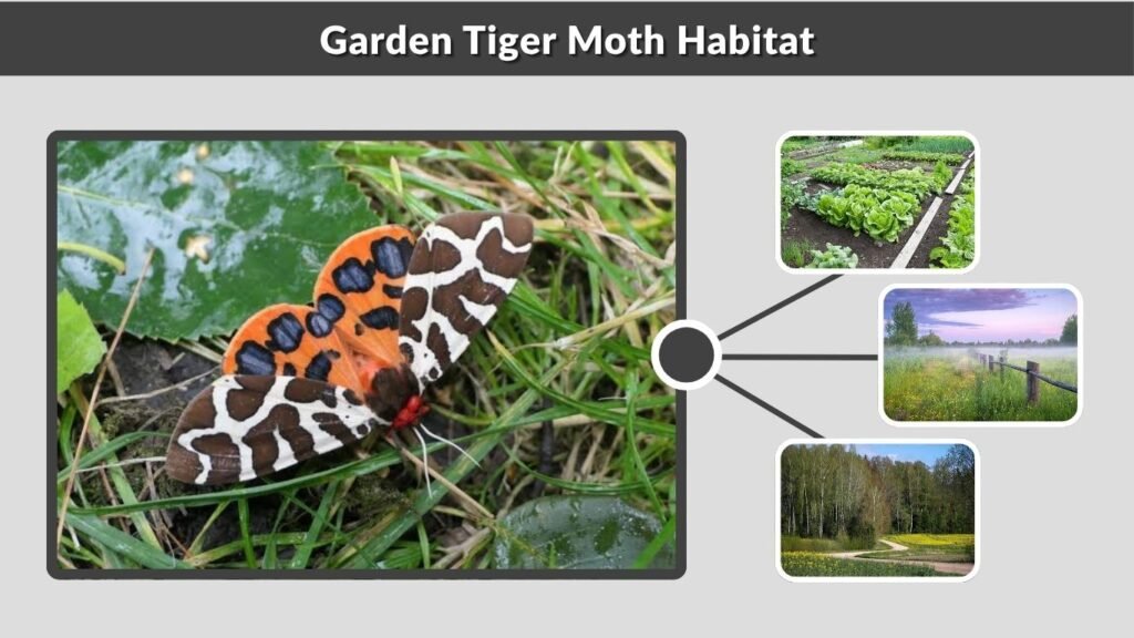 Garden Tiger Moth Habitat