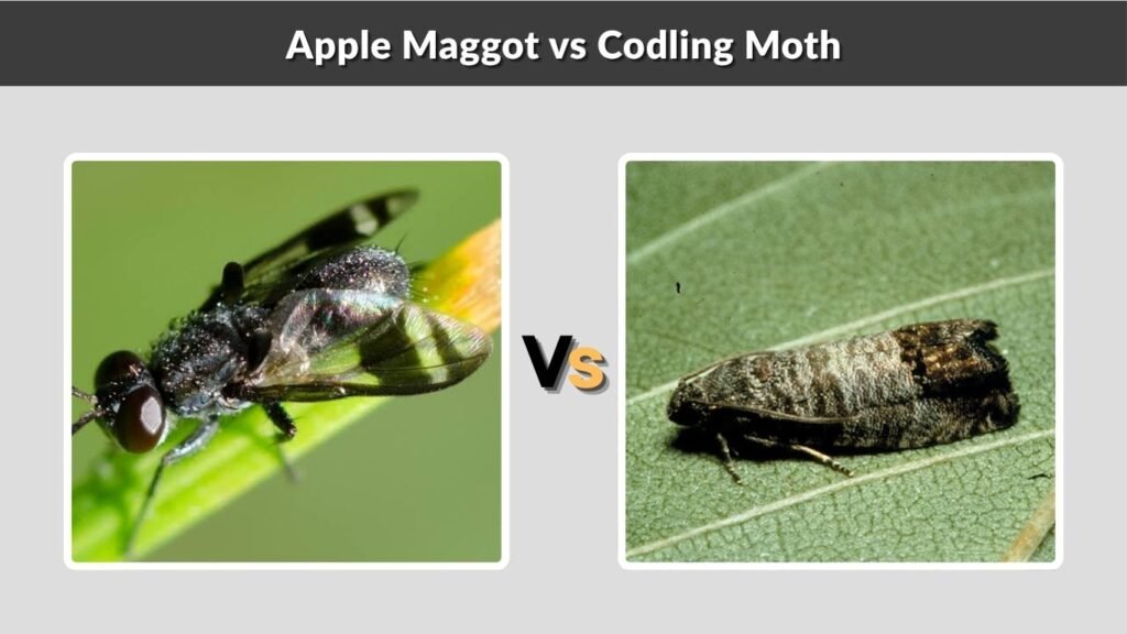 Apple Maggot vs Codling Moth