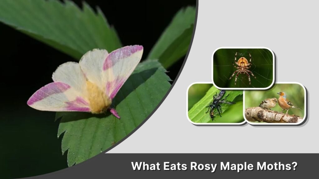 What Eats Rosy Maple Moths?