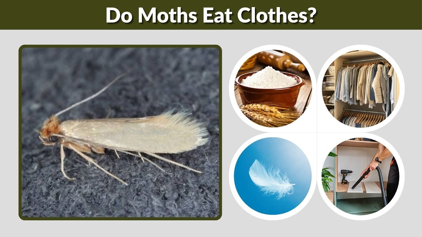 Do Moths Eat Clothes? Types, Signs, Damage & Prevention