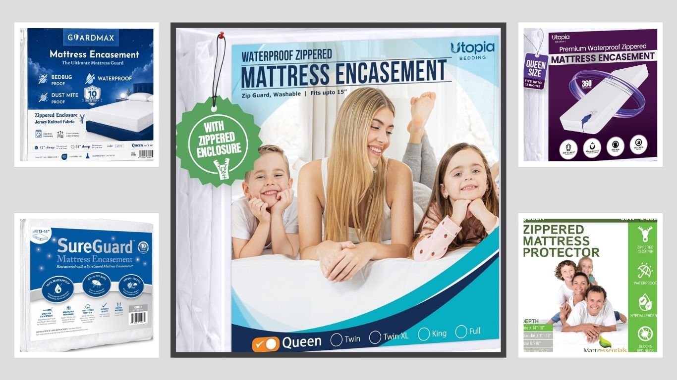 6 Best Bed Bug Mattress Protectors for Full Encasement