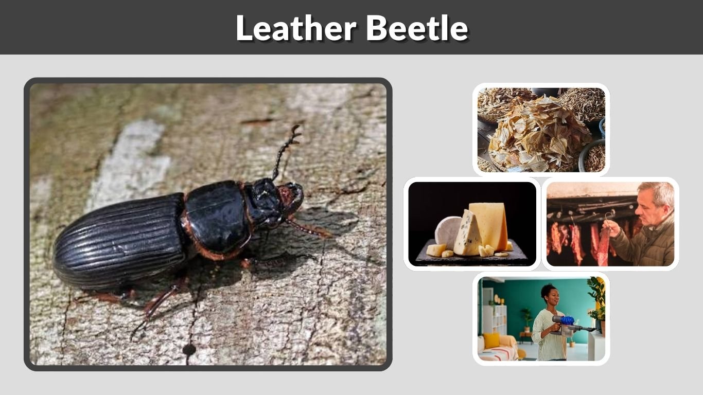 Leather Beetle: Identification, Damage, Life Cycle & Control