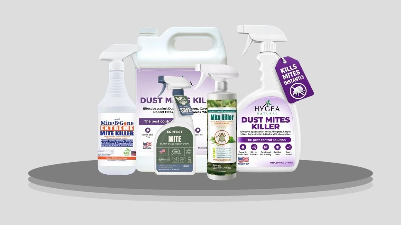 9 Best Dust Mite Sprays for Beds, Furniture & Home Use