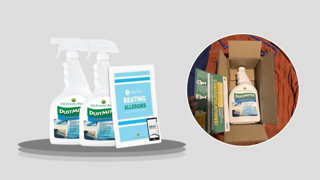DustMiteX Dust Mite Spray for Allergies