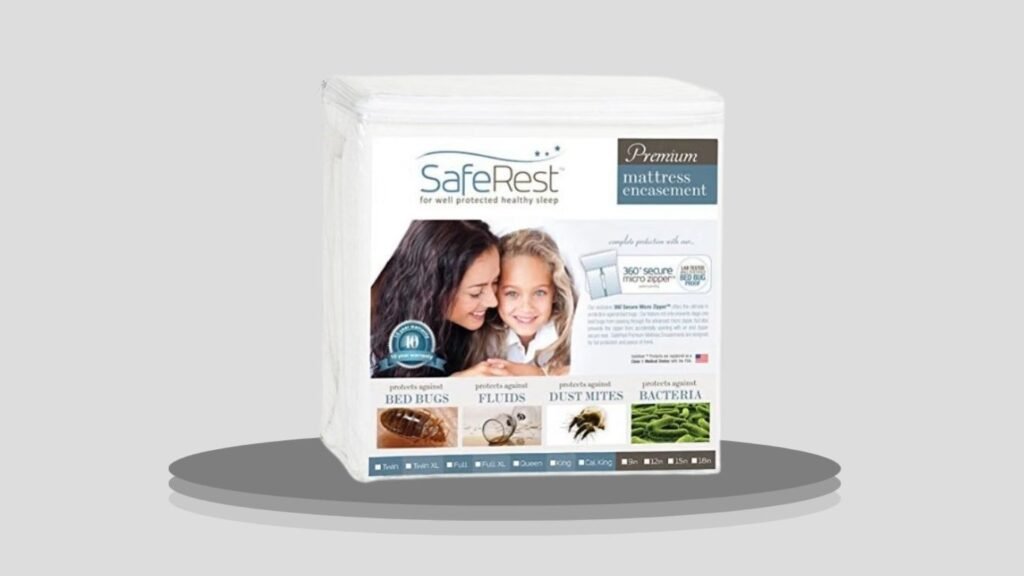  SafeRest Premium Zippered Mattress Encasement