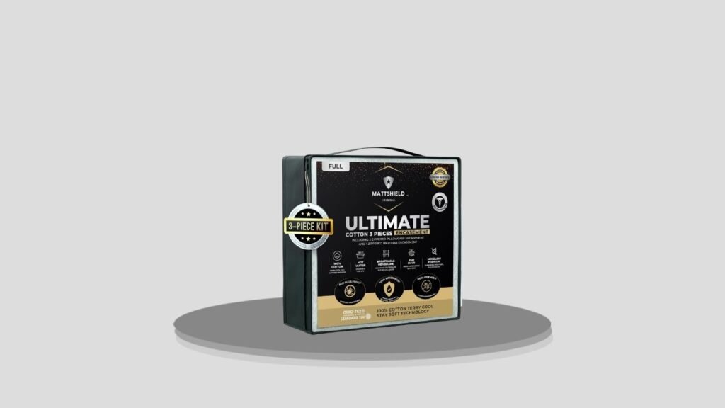 MATTSHIELD Ultimate 3-Piece Bed Bug Protection Kit